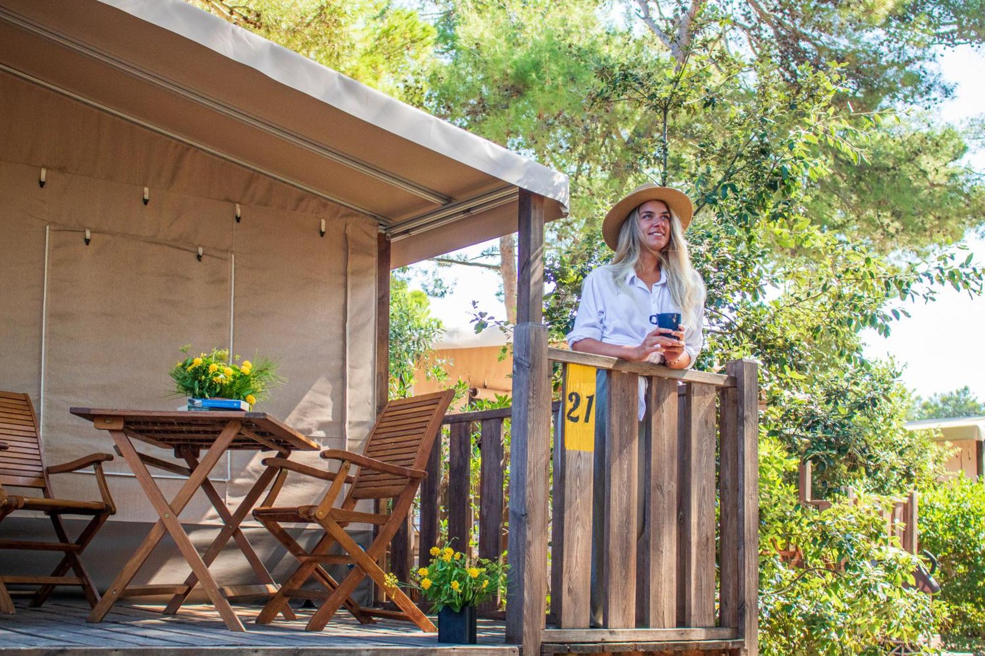 Zaton Holiday Resort Glamping Tents Nin Exterior photo